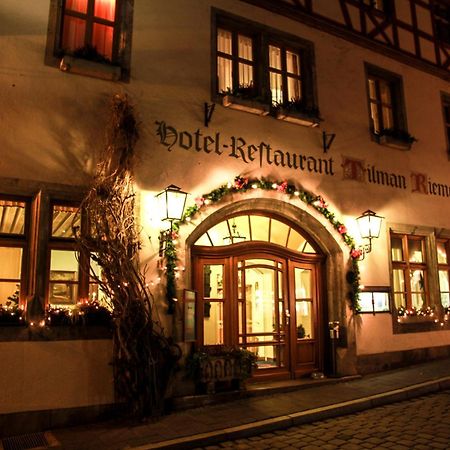 Tilman Riemenschneider Hotel Rothenburg ob der Tauber Exterior foto